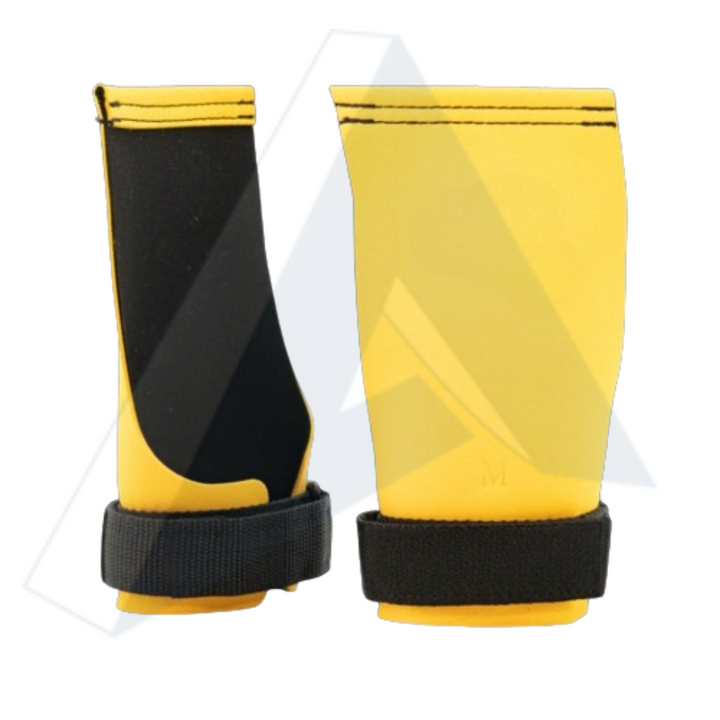 ISG sports Carbon Grips Fingerlos – CrossFit Handgriffe mit Carbon-Oberfläche, rutschfest &amp; langlebig – Handschutz für Gewichtheben, Pull-Ups, Calisthenics, Gymnastik &amp; Fitness