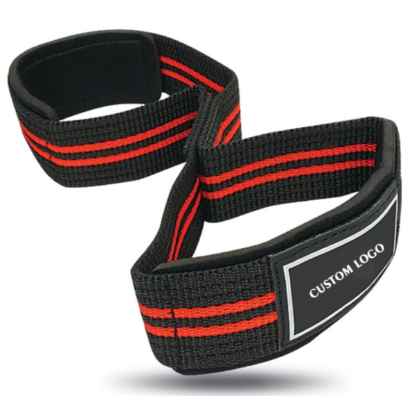 ISG Sports Nylon Figure 8 Hebebänder – Leicht &amp; Robust für Maximalen Grip – Perfekt für Kreuzheben &amp; Powerlifting