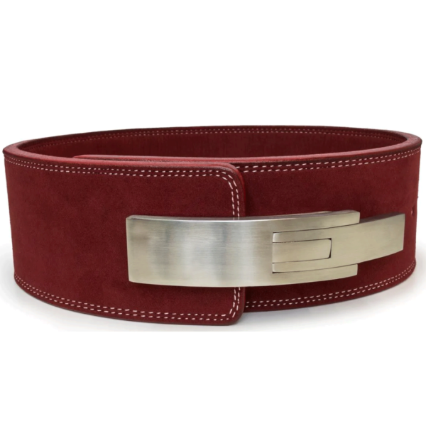 ISG Sports Spaltleder Gürtel mit Hebelverschluss – Premium Leder &amp; Robuste Metallschließe – Elegant &amp; Vielseitig für Jeden Anlass
