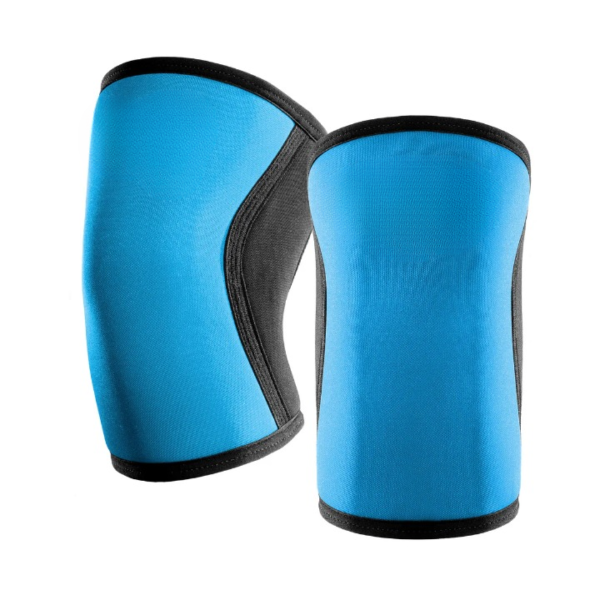 ISG Sports Blaue Knie Bandagen – 3/5/7mm Neopren – Verstellbare Kompression für Schutz, Stabilität &amp; Schmerzlinderung beim Training