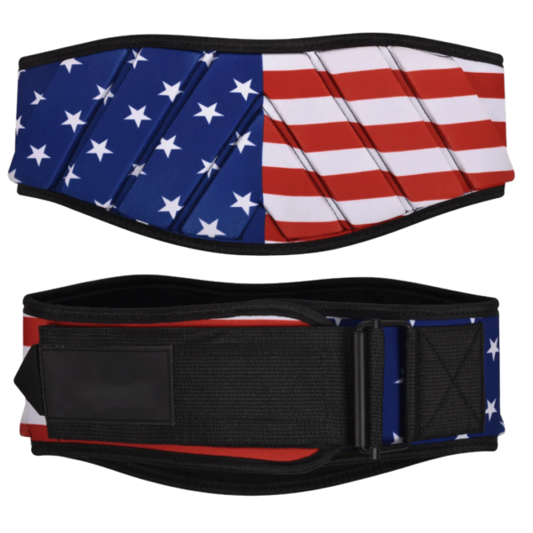 ISG Sports Neopren Stützgürtel – Atmungsaktiv &amp; Leicht mit Klettverschluss – Ideal für Fitness, CrossFit, Rückenschmerzen &amp; Rehabilitation