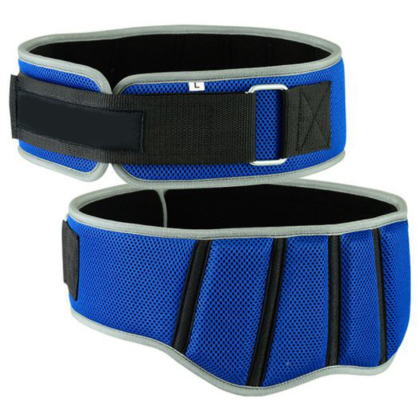 ISG Sports Neopren Gürtel – Atmungsaktiv Leicht Stützgürtel mit Klettverschluss – Ideal für Fitness, CrossFit &amp; Rückenschmerzen Linderung