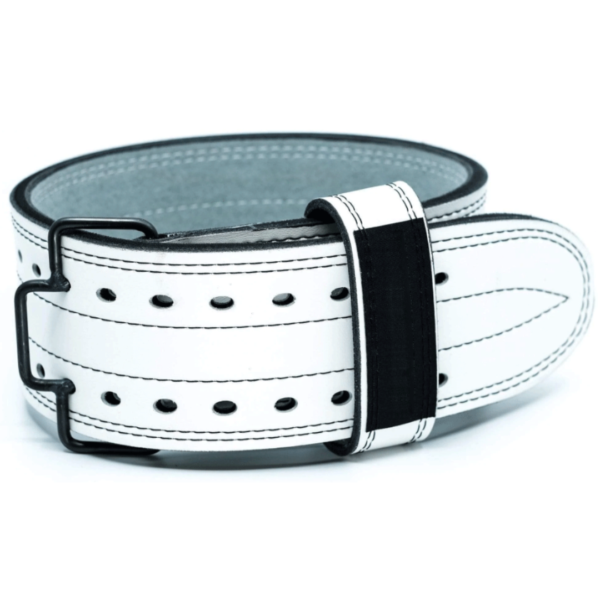 ISG Sports Leder Hebegürtel mit Schnellverschluss – 4" Breit 10-13mm Dick – Premium Vollrindleder für Powerlifting &amp; Krafttraining