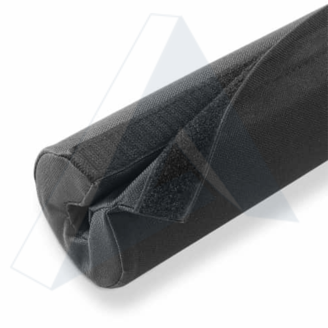 ISG sports Langhantelpolster Schwarz – Barbell Pad aus hochdichtem Schaumstoff – Nackenpolster für Kniebeugen, Hip Thrusts, Ausfallschritte &amp; Krafttraining – Passend für Standard- &amp; Olympia-Langhanteln