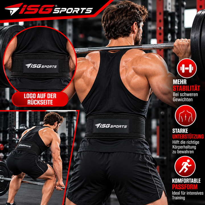 ISG Sports Nylon Gürtel – Schnellverschluss Verstellbarer Taktischer Outdoor Alltag Gürtel – Robust Leicht für Männer &amp; Frauen