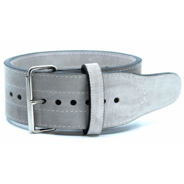 ISG Sports Einfach-Dorn Leder Hebegürtel – 4" Breit Premium Leder – Robust &amp; Langlebig für Powerlifting, Kniebeugen &amp; Kreuzheben