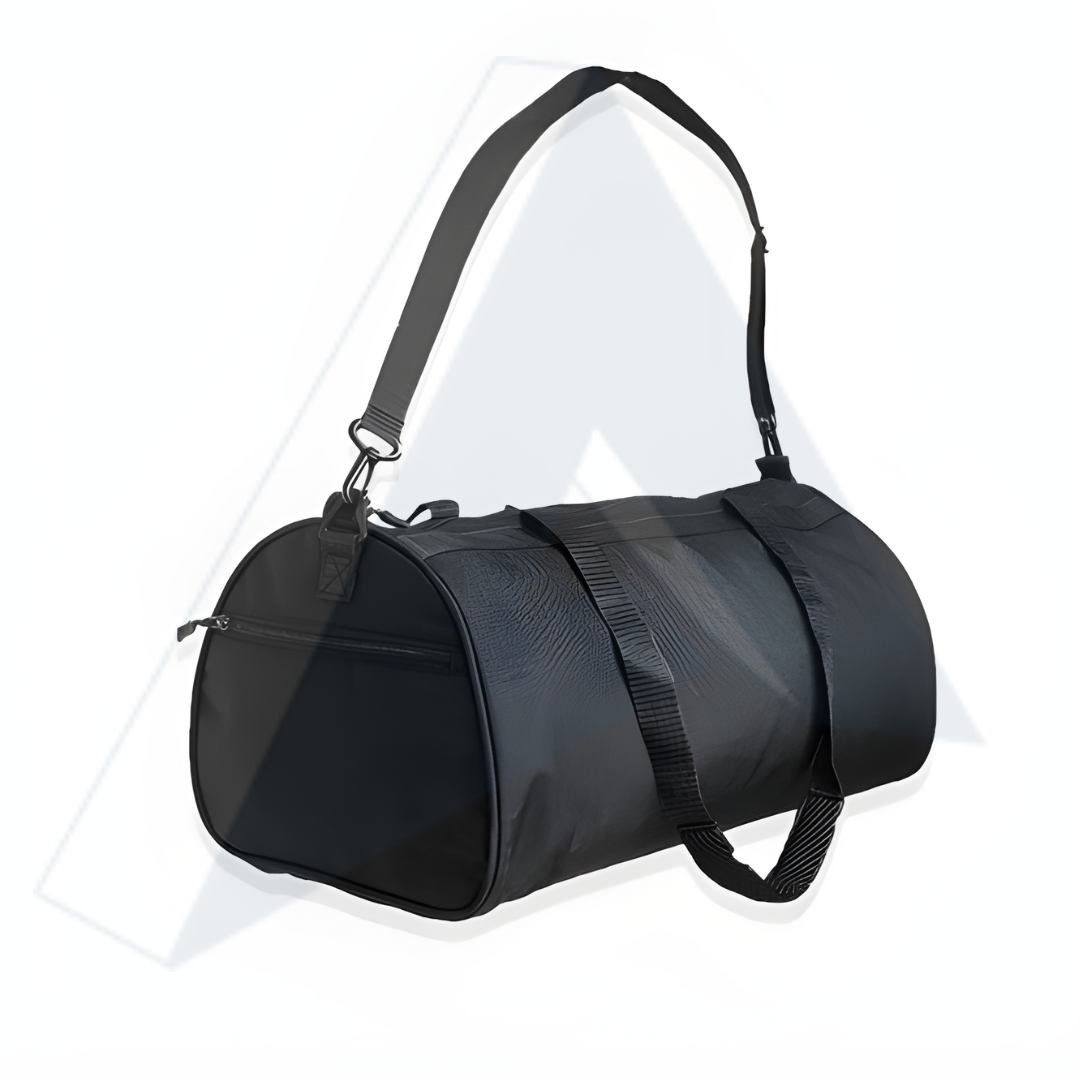 ISG Sports Duffel Bag Schwarz – Wasserabweisend mit Hauptfach &amp; Mehreren Taschen – Ideal für Gym, Reise &amp; Alltag