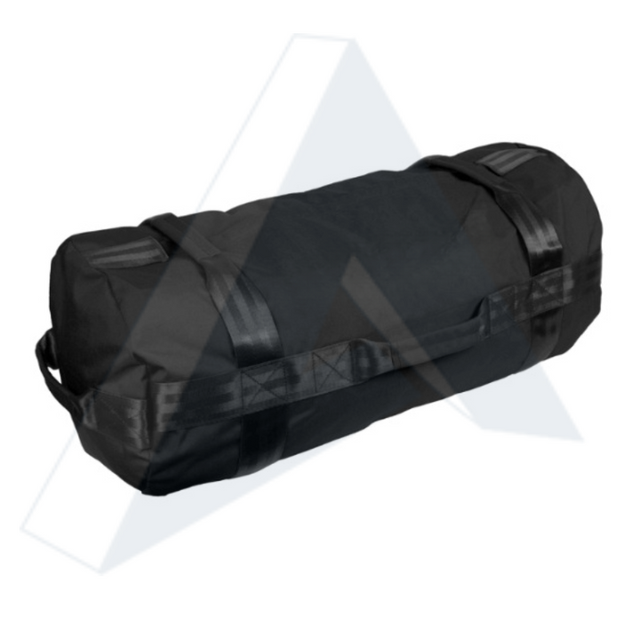 ISG Sports Trainings Sandsack Schwarz – Robust &amp; Reißfest mit Griffen – Ideal für Krafttraining, Stabilisation &amp; Functional Fitness