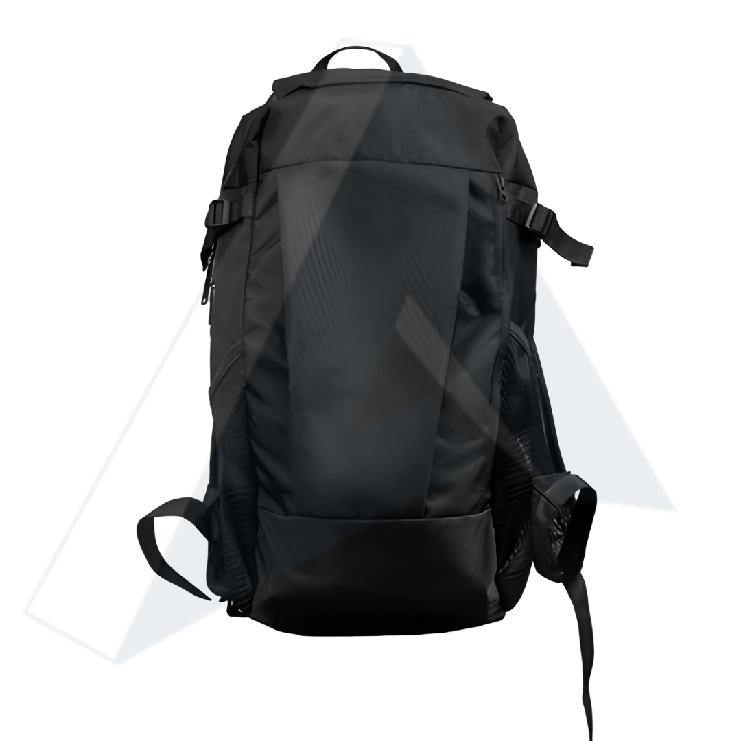 ISG Sports Rucksack Schwarz – Wetterfest mit Laptopfach bis 15" – Gepolsterte Träger &amp; Rückenteil – Ideal für Alltag &amp; Outdoor