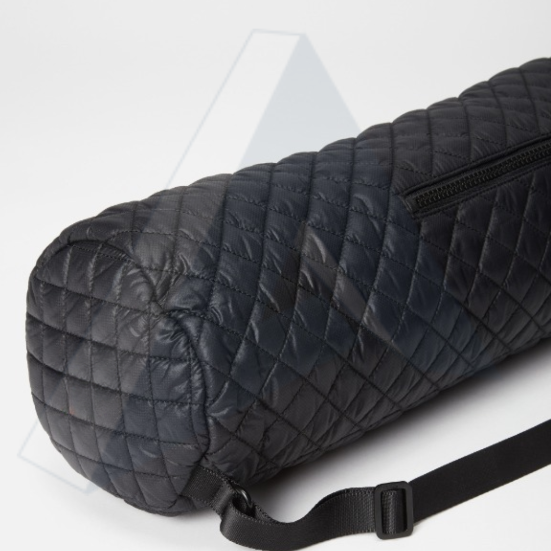 ISG Sports Yoga Mat Tragetasche Schwarz – Leicht &amp; Robust mit Verstellbarem Schultergurt – Für Standard &amp; Oversize Matten