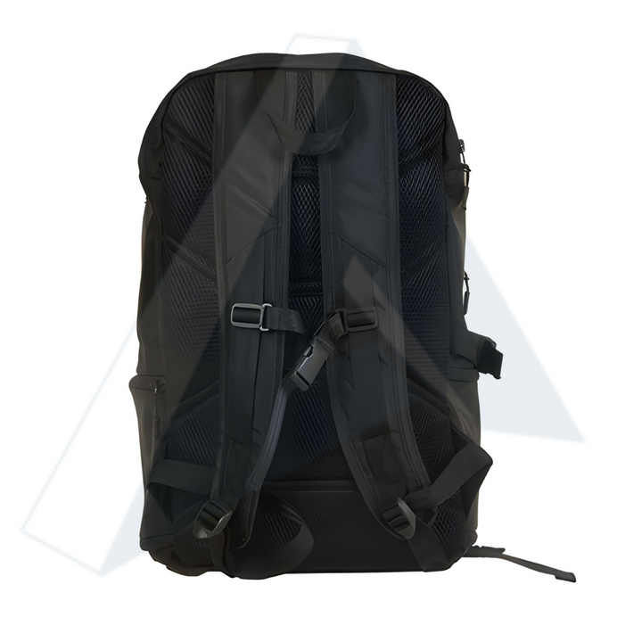 ISG Sports Rucksack Schwarz – Wetterfest mit Laptopfach bis 15" – Gepolsterte Träger &amp; Rückenteil – Ideal für Alltag &amp; Outdoor