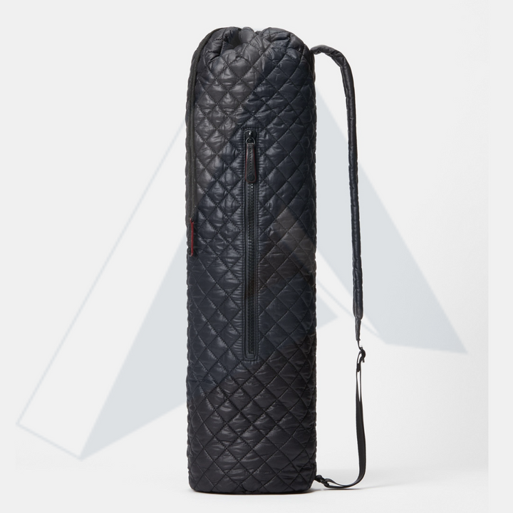 ISG Sports Yoga Mat Tragetasche Schwarz – Leicht &amp; Robust mit Verstellbarem Schultergurt – Für Standard &amp; Oversize Matten