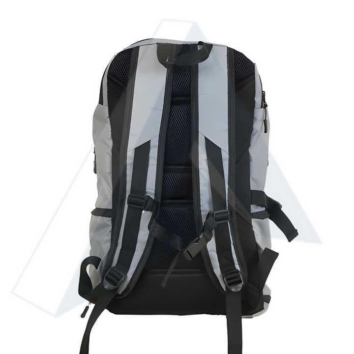 ISG Sports Rucksack Grau – Wetterfest mit Laptopfach bis 15" – Gepolsterte Träger &amp; Rückenteil – Ideal für Alltag &amp; Outdoor