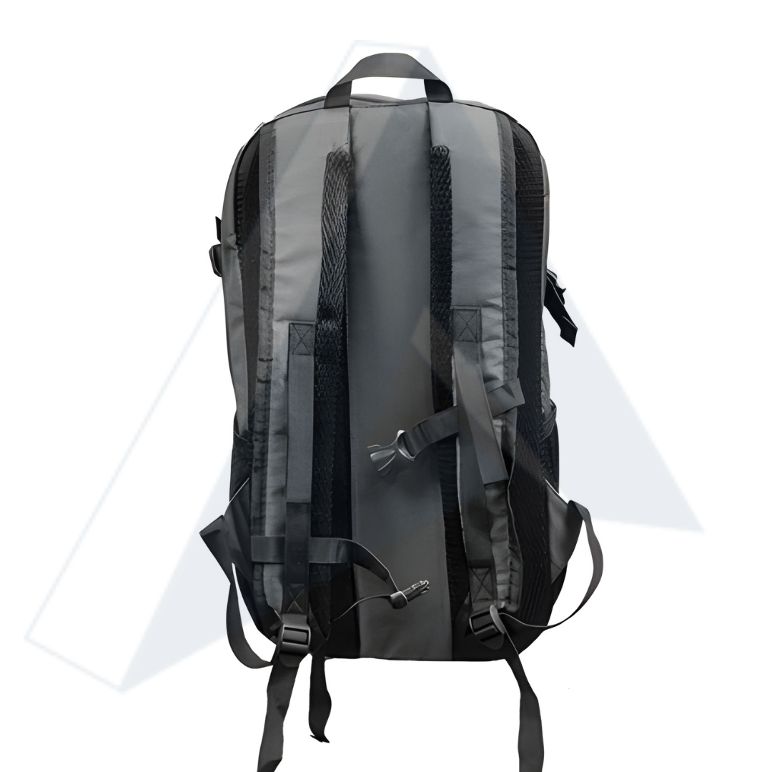ISG Sports Rucksack Grau – Wetterfest mit Laptopfach bis 15" – Gepolsterte Träger &amp; Rückenteil – Ideal für Alltag &amp; Outdoor