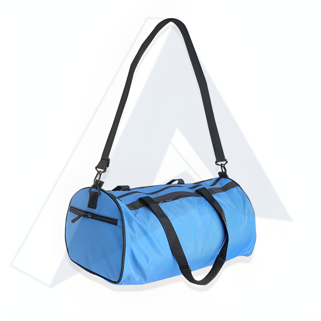 ISG Sports Duffel Bag Blau – Wasserabweisend mit Hauptfach &amp; Mehreren Taschen – Ideal für Gym, Reise &amp; Alltag