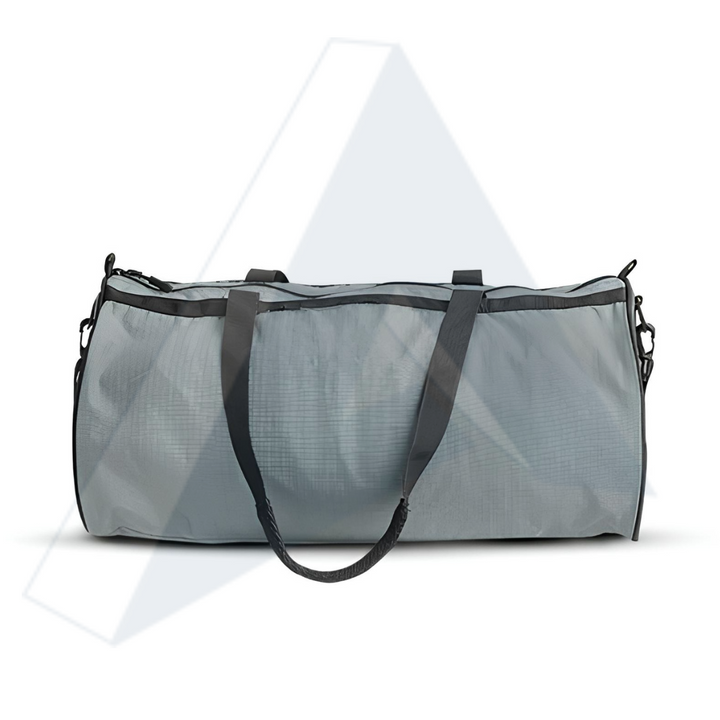 ISG Sports Duffel Bag Grau – Wasserabweisend mit Hauptfach &amp; Mehreren Taschen – Ideal für Gym, Reise &amp; Alltag