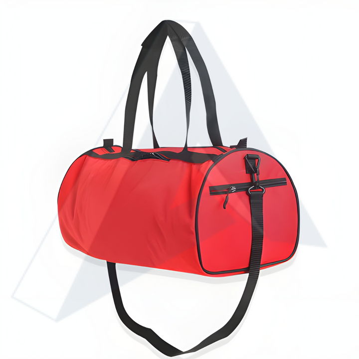 ISG Sports Duffel Bag Rot – Wasserabweisend mit Hauptfach &amp; Mehreren Taschen – Ideal für Gym, Reise &amp; Alltag