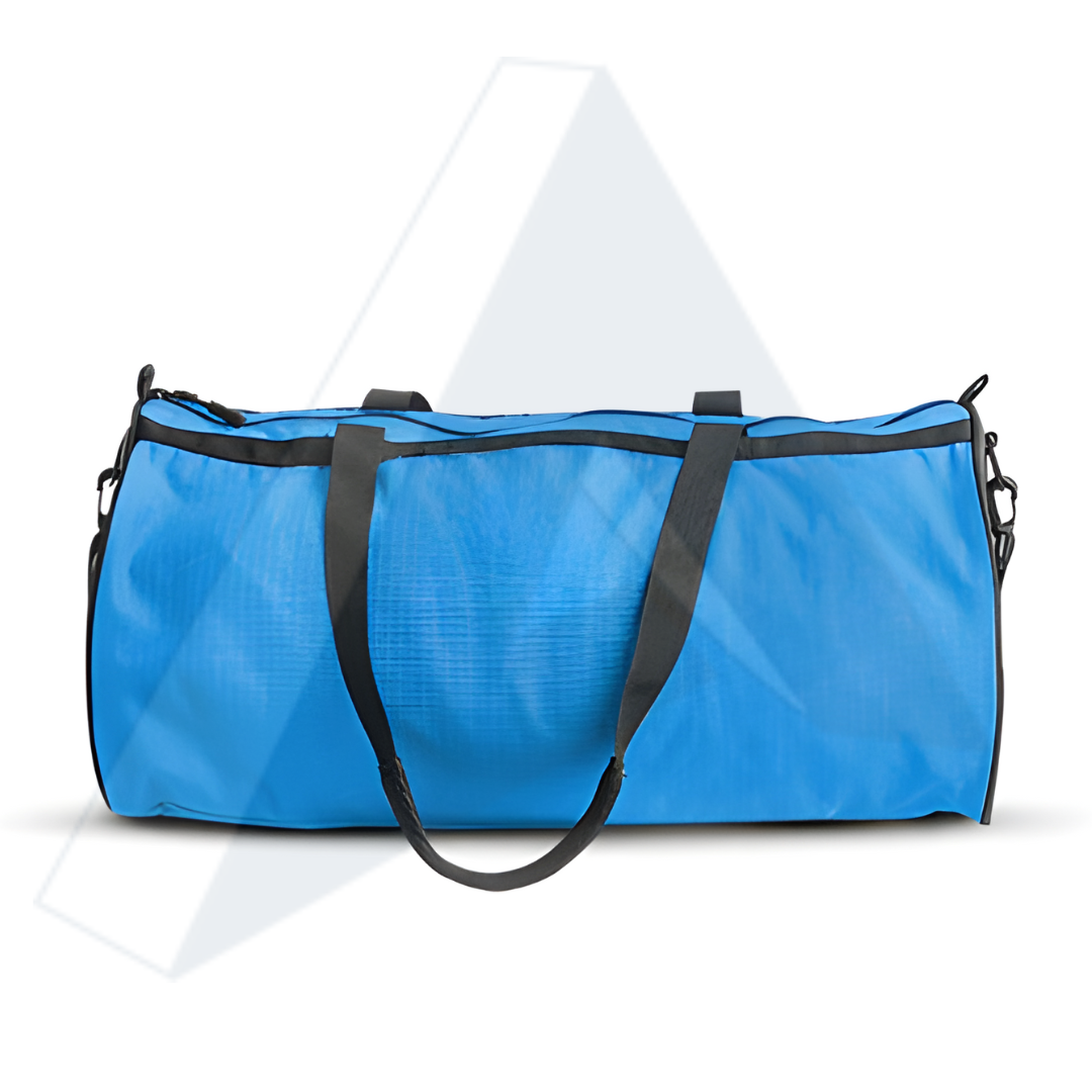 ISG Sports Duffel Bag Blau – Wasserabweisend mit Hauptfach &amp; Mehreren Taschen – Ideal für Gym, Reise &amp; Alltag