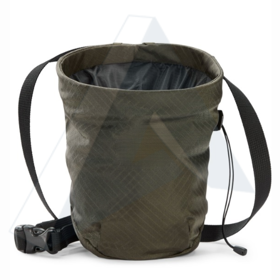 ISG Sports Chalk Bag Grün – Robust mit Kordelzug &amp; Gürtelschlaufe – Ideal für Klettern, Bouldern &amp; Outdoor-Abenteuer