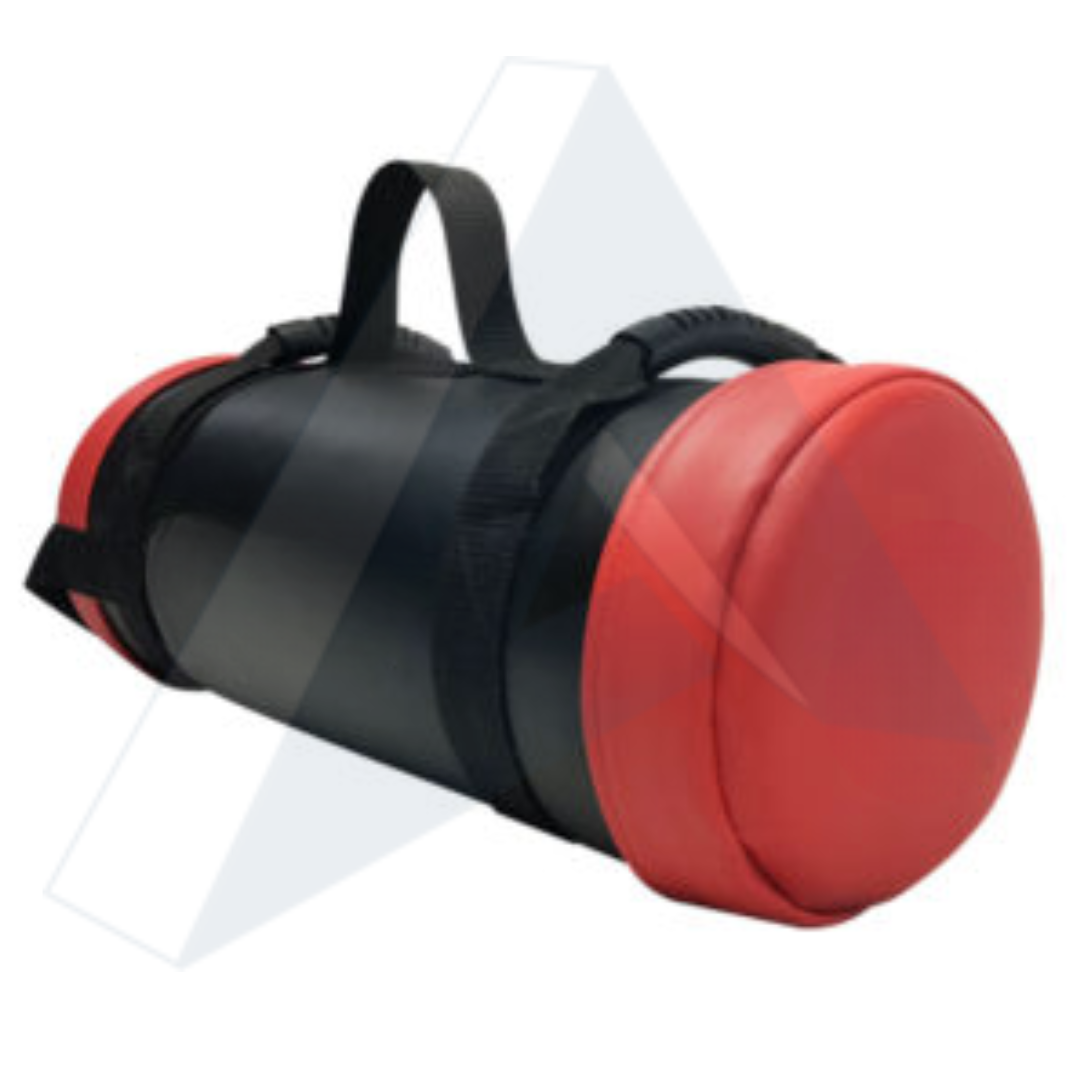 ISG Sports Trainings Sandsack Rot/Schwarz – Robust &amp; Reißfest mit Griffen – Ideal für Krafttraining, Stabilisation &amp; Functional Fitness